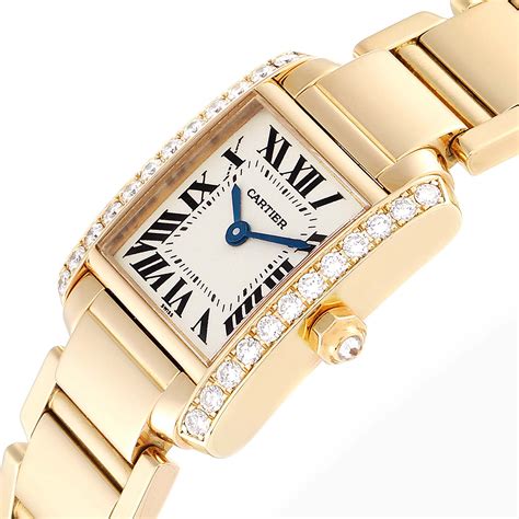 Cartier watches tank francaise ladies